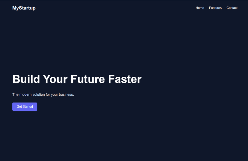 Landing Page